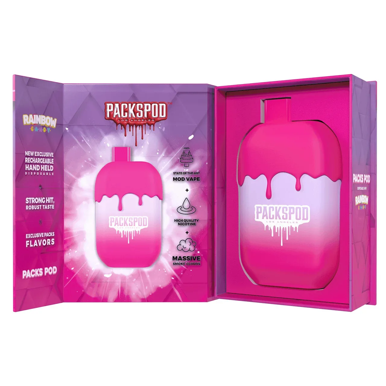 Packwood PACKSPOD 5000 Puff Disposable Vape - Image 2