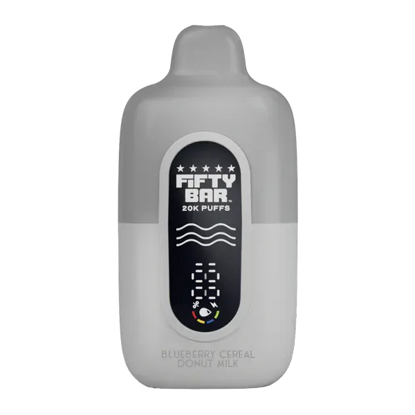 Fifty Bar V2 20K Silver Series Disposable