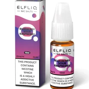 Blueberry Sour Raspberry Nic Salt E-Liquid - ElfLiq