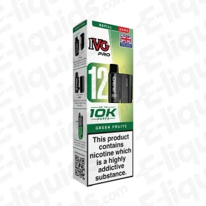 IVG Pro 12 20mg Green Fruits Prefilled Pod