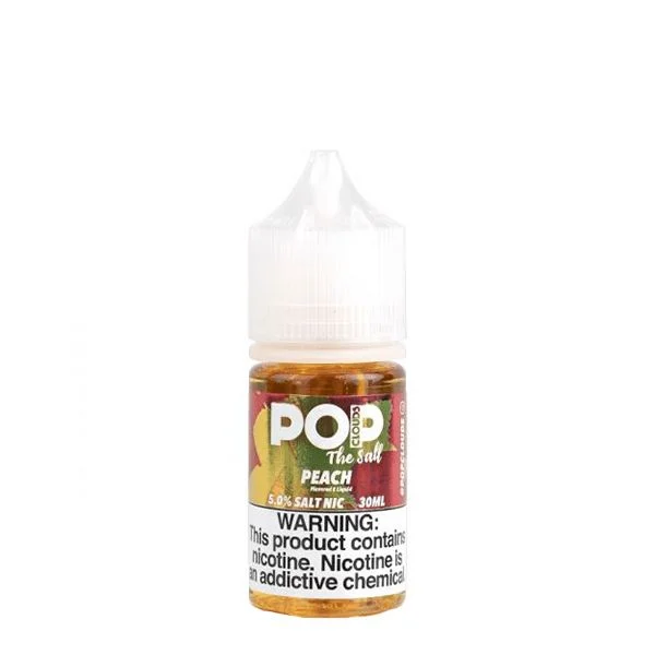 Peach Pop Clouds Salts 30mL