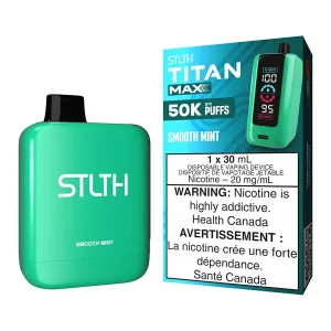 STLTH Titan Max Disposable Vape Device - Smooth Mint