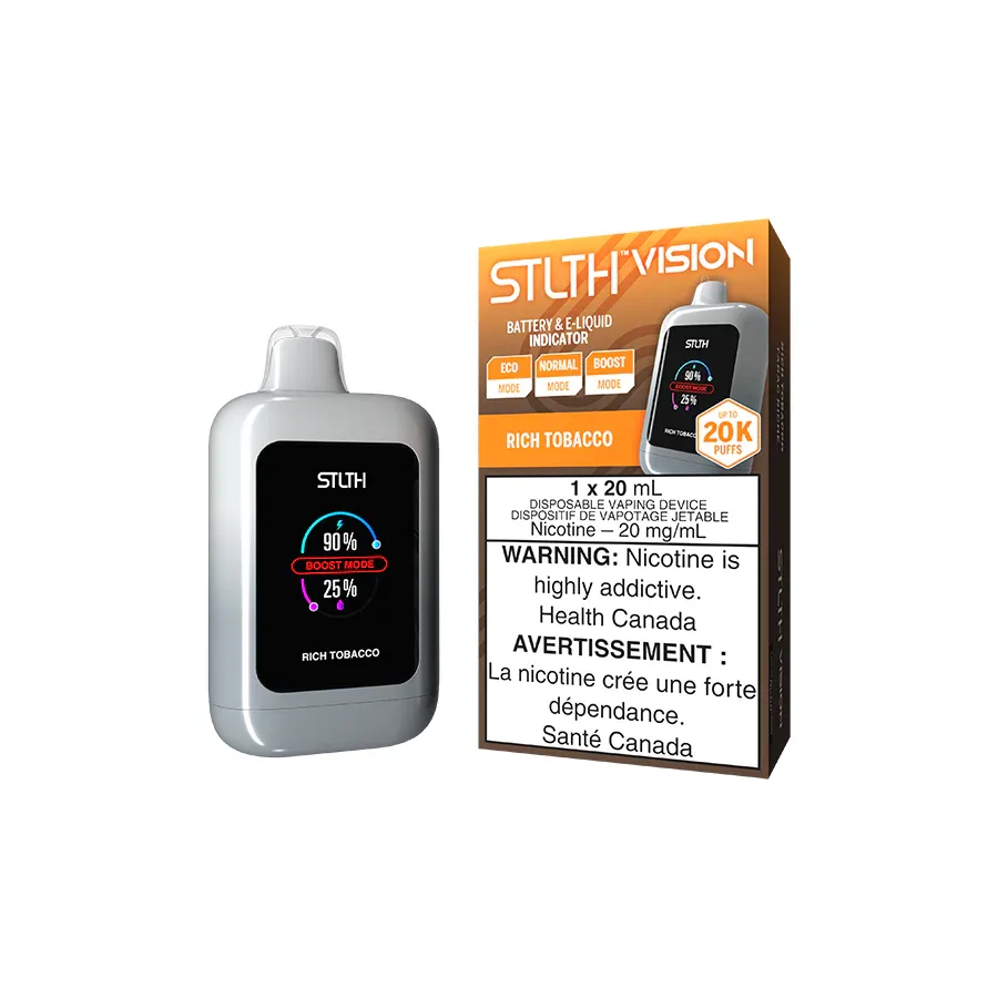 STLTH Vision Disposable Rich Tobacco