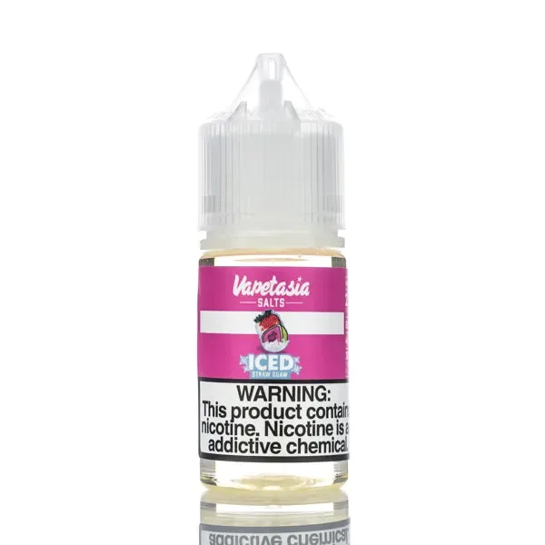 Vapetasia E-Juice Salts - ICED Straw Guaw - 30ml