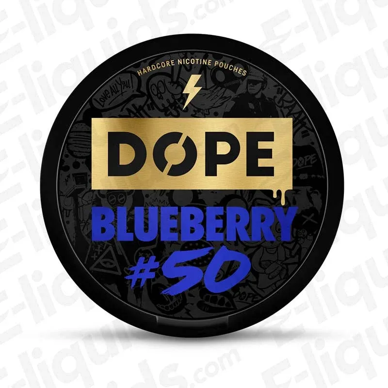 DOPE Blueberry Nicotine Pouches