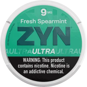 Fresh Spearmint - ZYN Ultra Nicotine Pouches - 20ct