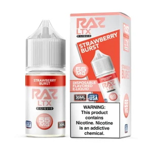Strawberry Burst RAZ LTX Salts 30mL