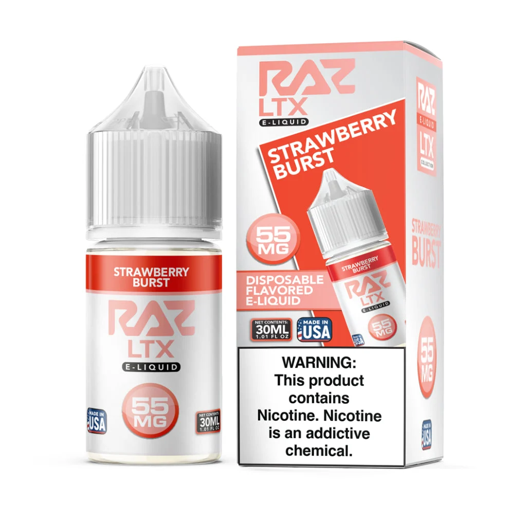 Strawberry Burst RAZ LTX Salts 30mL