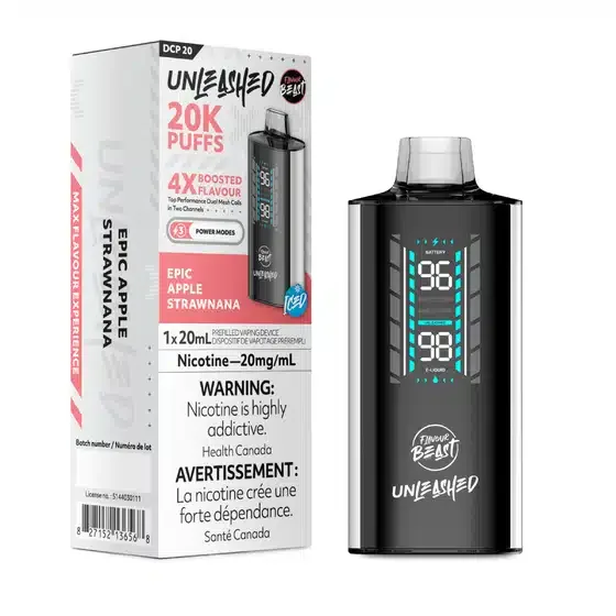 Flavour Beast Unleashed DCP 20K Disposable Epic Apple Strawnana