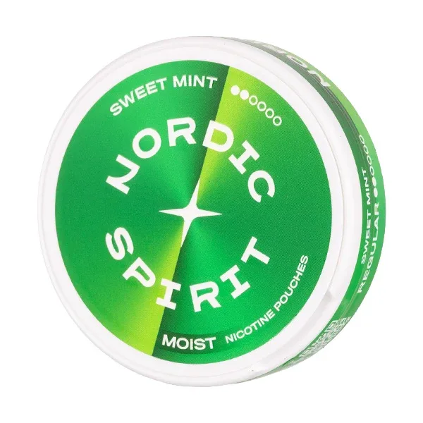 Sweet Mint Standard Nicotine Pouches by Nordic Spirit