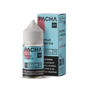 Pacha Salt E-Liquid - Starfruit Grape Ice - 30ml | Only $14.99