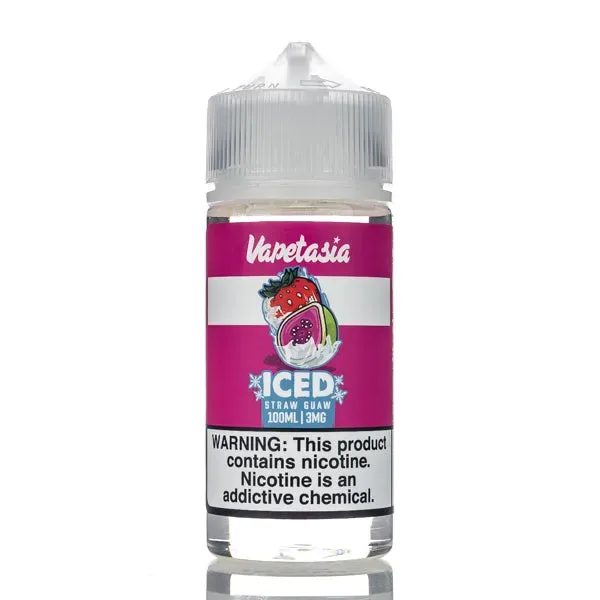 Vapetasia - ICED Straw Guaw - 100ml