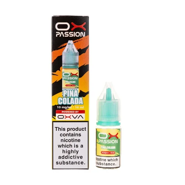 Pina Colada Nic Salt E-Liquid by Oxva Ox Passion