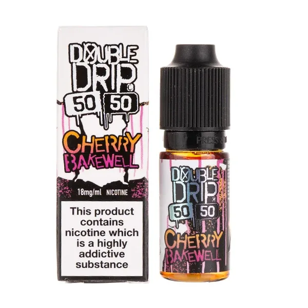Cherry Bakewell 50-50 E-Liquid by Double Drip