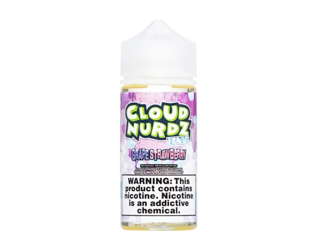 Cloud Nurdz Grape Strawberry ICED