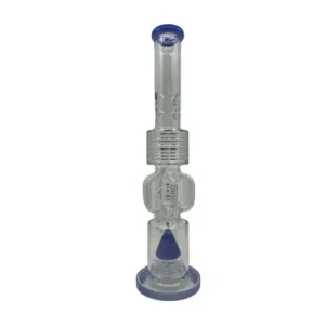 20" Large Tall Chamber Water Pipe w/ Sprinkle Percolators & Ice Catcher