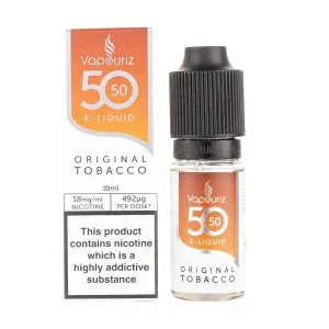 Original Tobacco 50/50 E-Liquid by Vapouriz