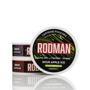 RODMAN PWR+ Caffeine Pouches