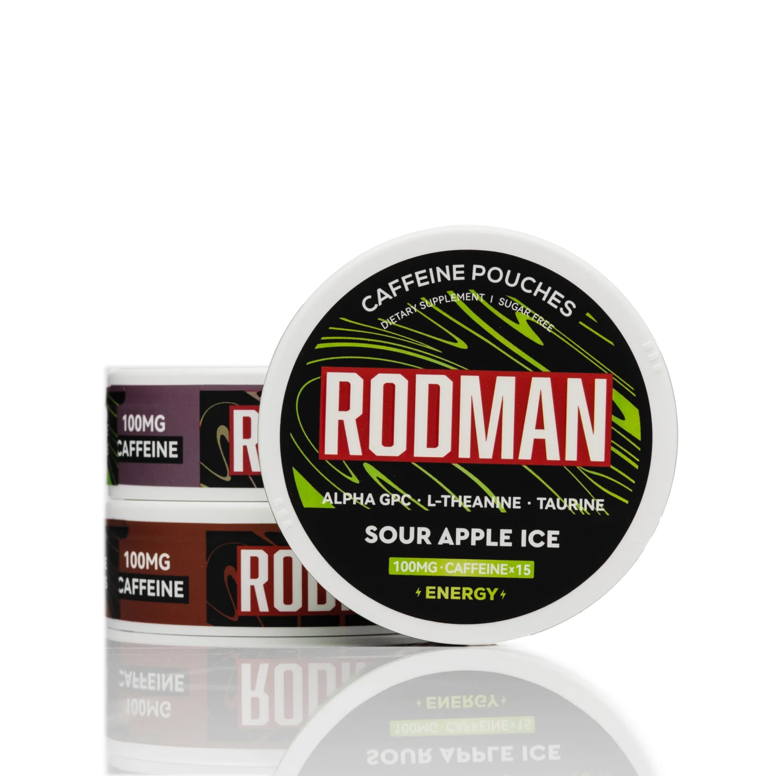 RODMAN PWR+ Caffeine Pouches
