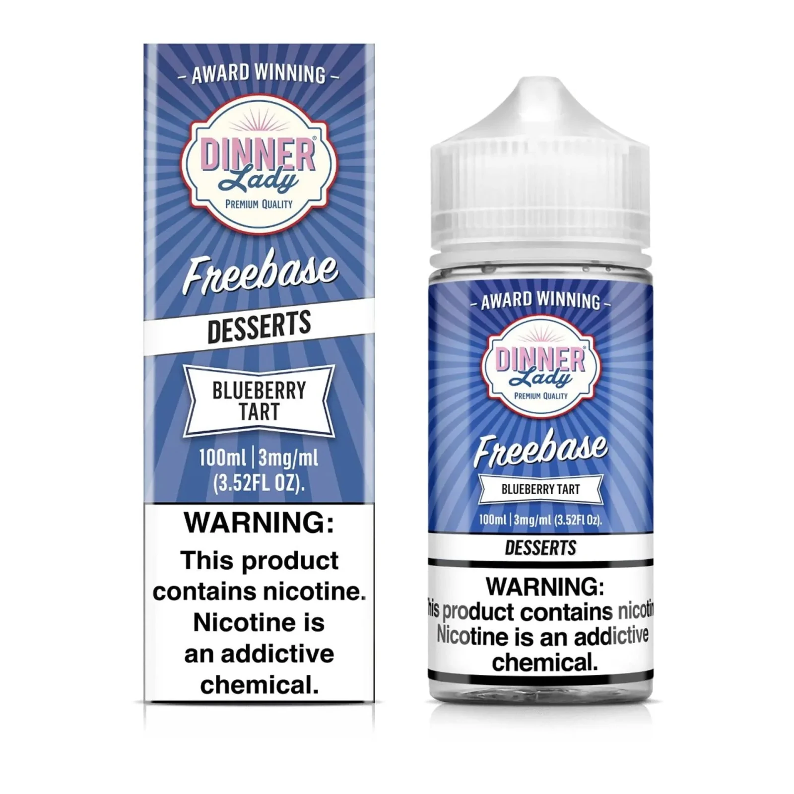 Blueberry Tart - Dinner Lady - 100mL