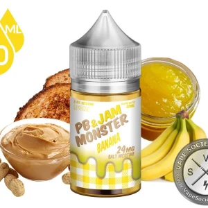 Banana PB & Jam Monster Salt 30ml
