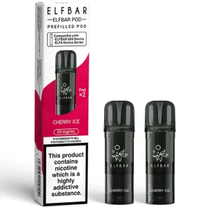 Cherry Ice Elf Bar 600 Pods (x2)
