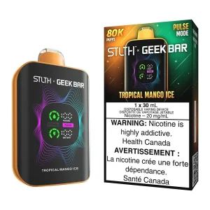STLTH X Geek Bar Disposable Vape Device - Tropical Mango Ice