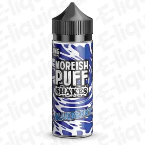 Moreish Puff Shakes Blueberry Shakes 100ml Shortfill Vape Juice