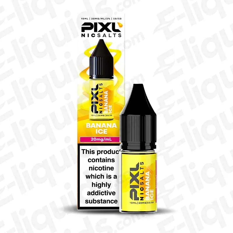 PIXL Nic Salt Banana Ice - Image 2
