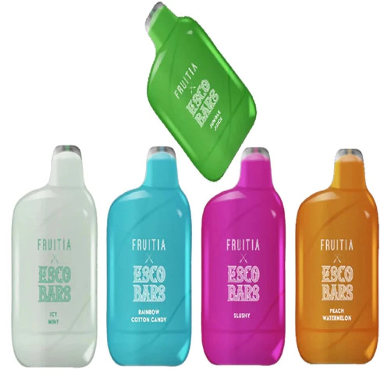 Esco Bar 6000 Puff Fruitia Edition | 15ml | Rechargeable | USA Made Liquid Inside