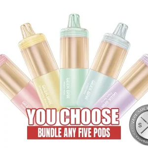 [5-Pack] Geek Bar Mate 60K Pods Bundle