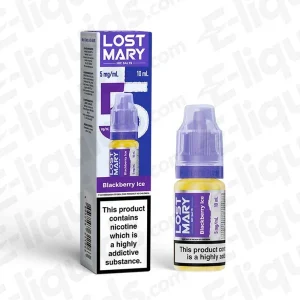 Lost Mary Nic Salt Blackberry Ice Vape Juice