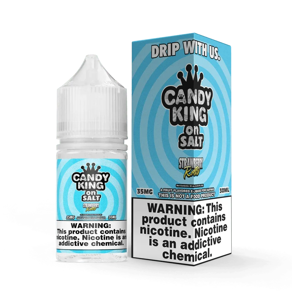 Strawberry Rolls SALT - Candy King On SALT - 30mL