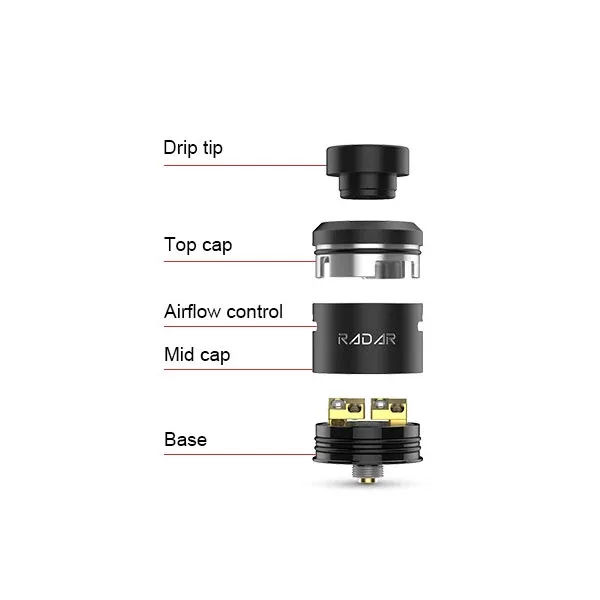 GeekVape Radar Squonk RDA 24mm - Image 2