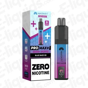 Hayati Pro Max+ 6K Blue Razz Gb Prefilled Pod Kit 0mg