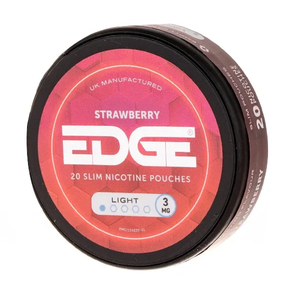 Strawberry Nicotine Pouches by EDGE