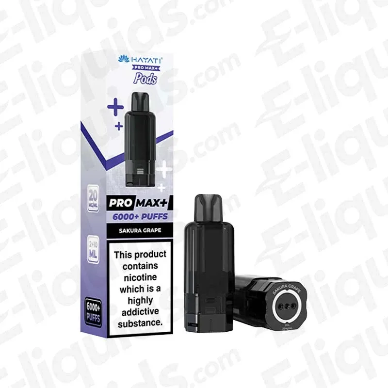 Hayati Pro Max Sakura Grape Prefilled Pod