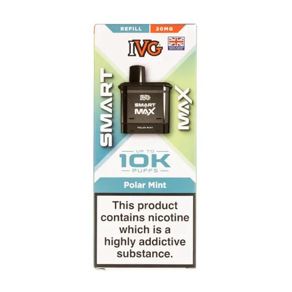 Polar Mint Smart Max Prefilled Pod + Refill by IVG - Image 2