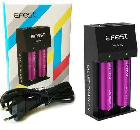 Pro C2 Charger - Efest - Breazy