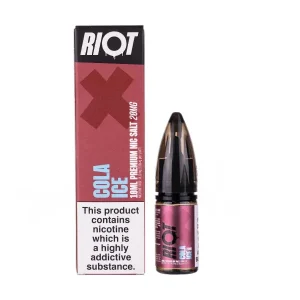 Cola Ice Nic Salt E-Liquid by Riot X