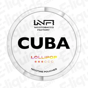 CUBA White Lollipop Nicotine Pouches