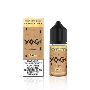 Peanut Butter Banana Granola Bar - Yogi Salt E Liquid - Breazy
