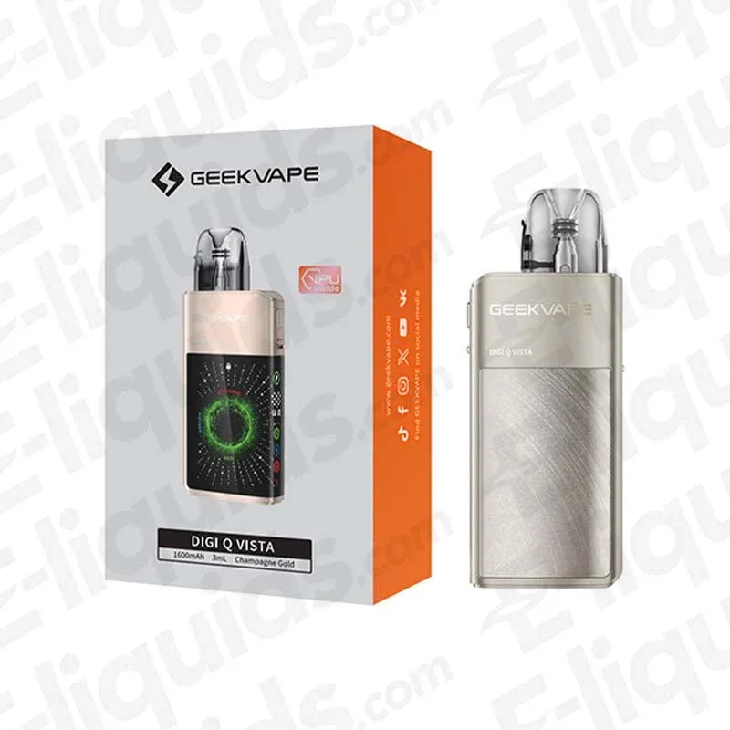 GeekVape Digi Q Vista Champagne Gold Vape Kit