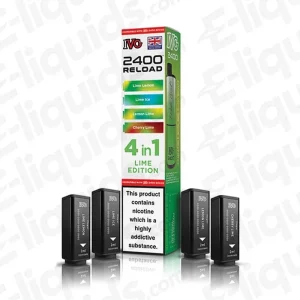 IVG 2400 4 in 1 Lime Edition Prefilled Pod