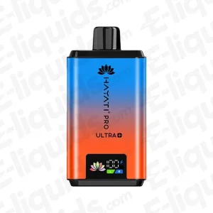 Hayati Pro Ultra+ 25K Red Razz GB - Blue Razz GB Prefilled Pod Kit