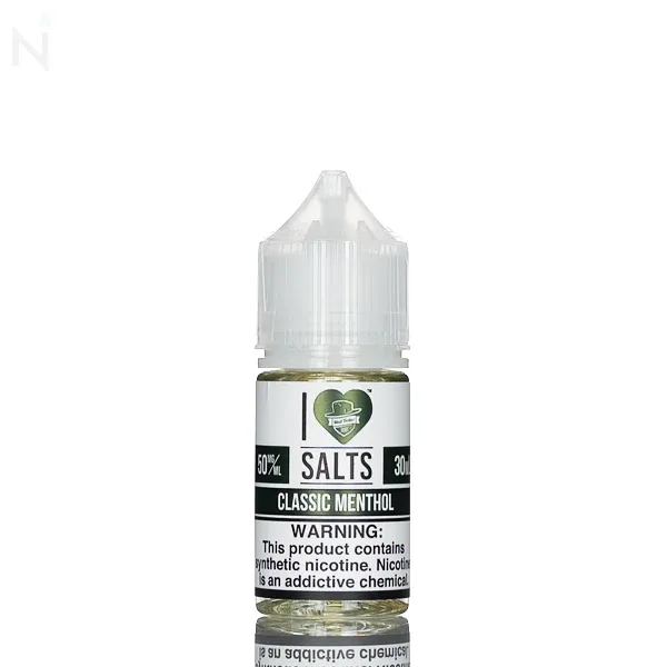 Mad Hatter Juice - I Love Salts TFN - Classic Menthol - 30ml