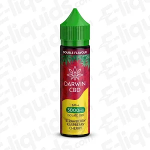 Darwin CBD 60ml Strawberry Raspberry Cherry Vape Juice