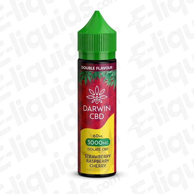 Darwin CBD 60ml Strawberry Raspberry Cherry Vape Juice