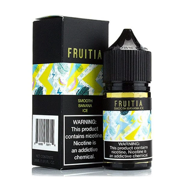 Smooth Banana Ice by Fruitia Salts 30ml