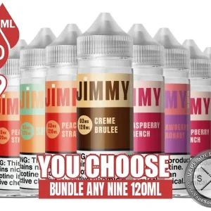 Jimmy The Juice Man Bundle 9x120ml (1080ml)